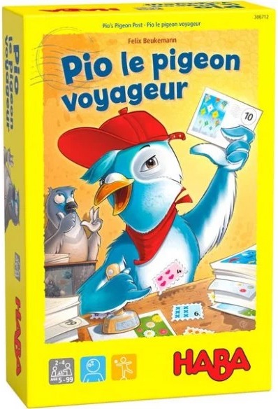 Pio le pigeon voyageur Jeu de société Haba